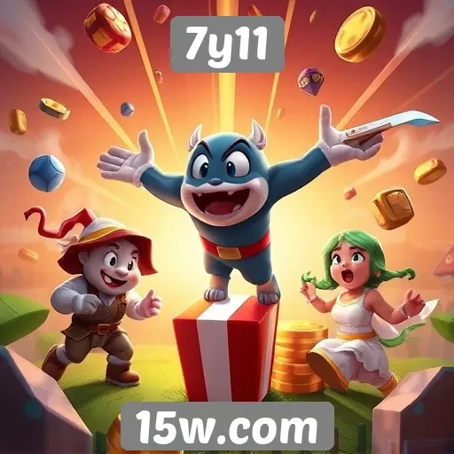 Diversidade de jogos disponíveis no 7y11