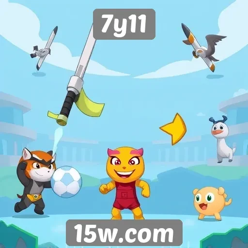 Variedade de jogos disponíveis no 7y11